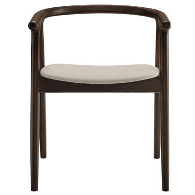 Henry Vegan Leather And Wood Dining Chair