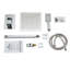 Concealed Thermostatic Shower Set System Chrome With 38°C Thermostatic Mixer, Overhead And Handshower Head