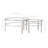 Gaia Glass Top Nesting Coffee Table-1037858457