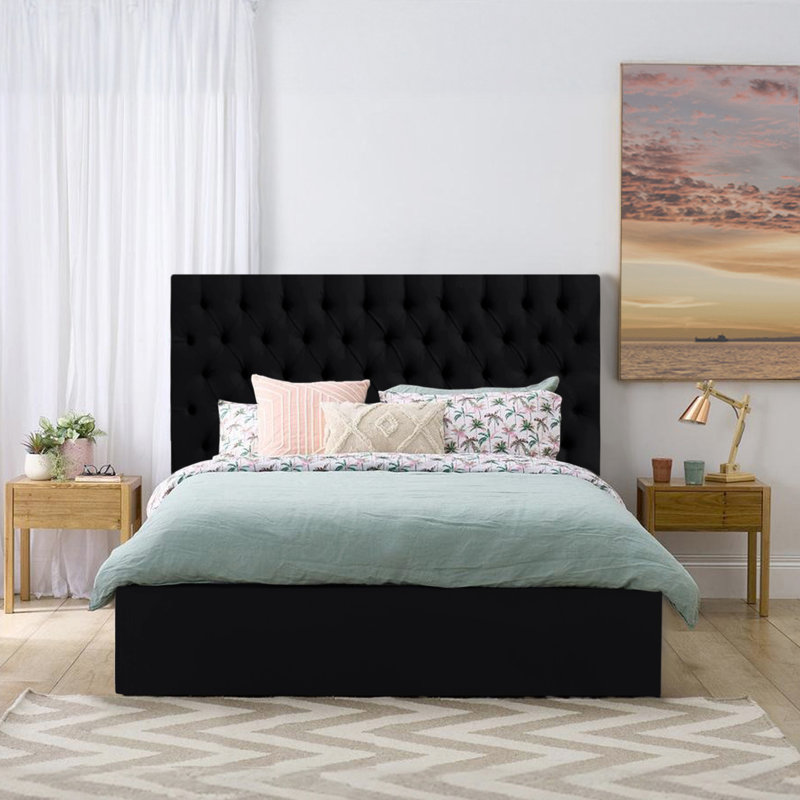 Cuauhtli Storage Bed, Single (3'), Black