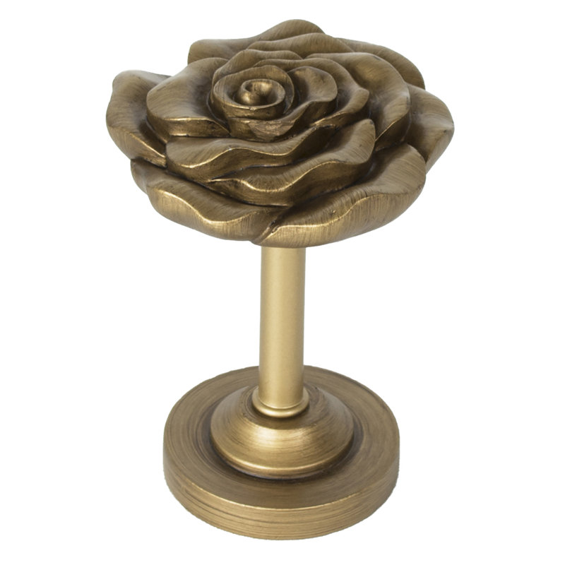 Retenue de rideau Abramson Rose Decor Drapery, Doré de la Renaissance