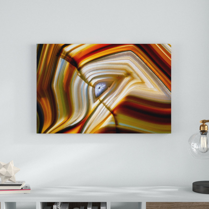« enstatite », reproduction d’art sur toile tendue, H 24 po x l 36 po x P 1,5 po