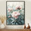Countryside Peonies In The Pastoral Field I - Peonies Canvas Prints