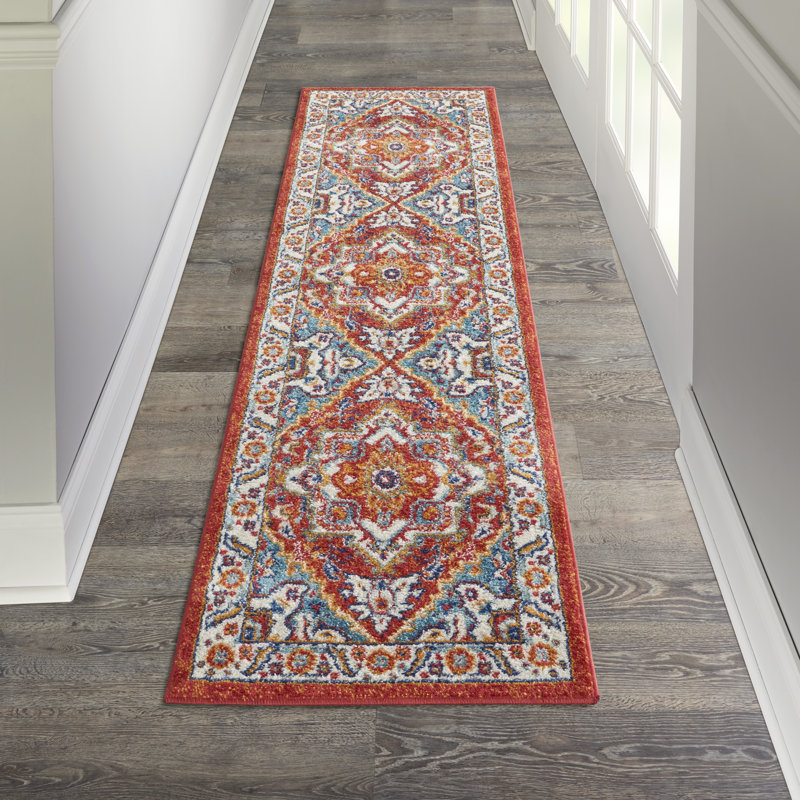 Oriental Indoor Rug, Runner 2'2" x 7'6"