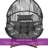 Renna Papasan Comfortable Chair With Cushion-1544700383