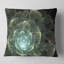 Fleur fractale bleue et grise - coussin à imprimé floral-30727934-30727938
