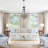 Stabler 3 - Light Dimmable Tiffany Geometric Chandelier
