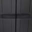 1 Piece Plastic Single Storage Cabinet - 165 cm H x 65 cm W x 37 cm D-1528196700