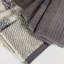 Ensemble de 3 serviettes Kreager 500 g/m² 100 % coton à séchage rapide, motifs marbrés et unis-133793346-136344133