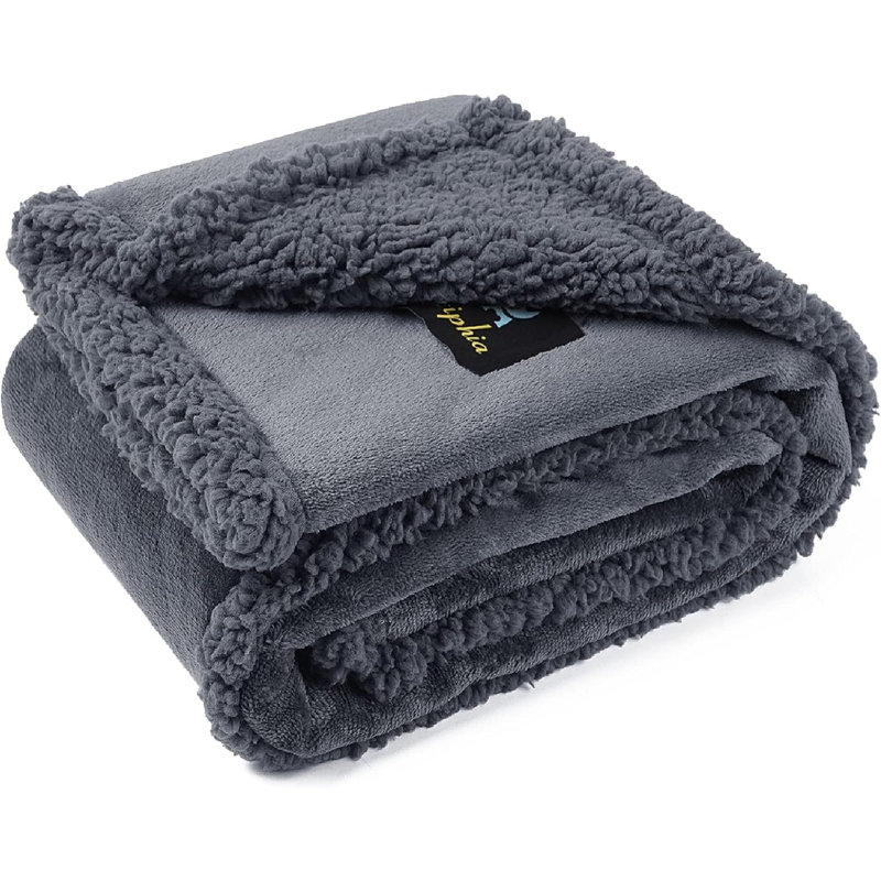 Couverture pour animaux, Gris foncé, L 57 po x L 65 po