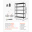 123 cm W Steel Shelving Unit