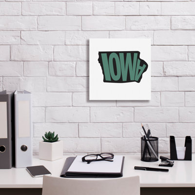 'Iowa 2' by Art Licensing Studio Canvas Wall Art