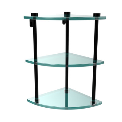 Gober 3 Piece Triangle Corner Shelf