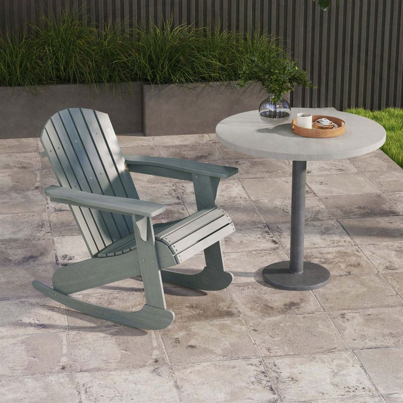 Chaise berçante Adirondack Outsunny