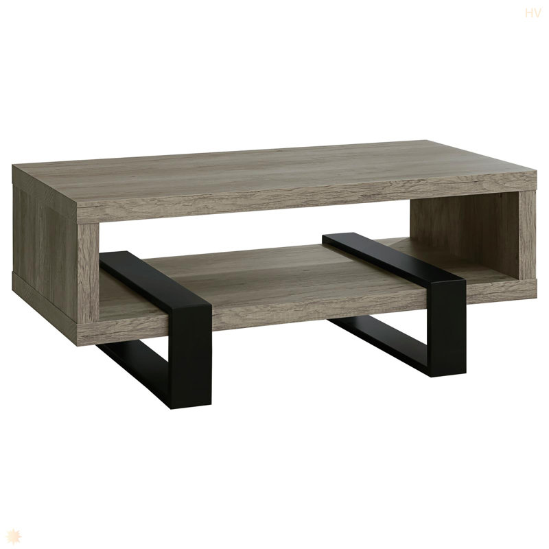 Table basse à 1 tablette Grey Driftwood