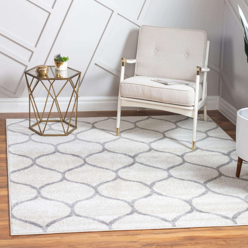 Tellaro Abstract Indoor Rug, Square 6'