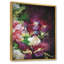 Abstrait bouquet de fleurs roses abstraites - reproduction sur toile-945207513-945207490