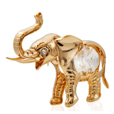 Ornement figurine suspendue mini éléphant