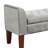 Velvet Upholstered Storage Bench-455260917