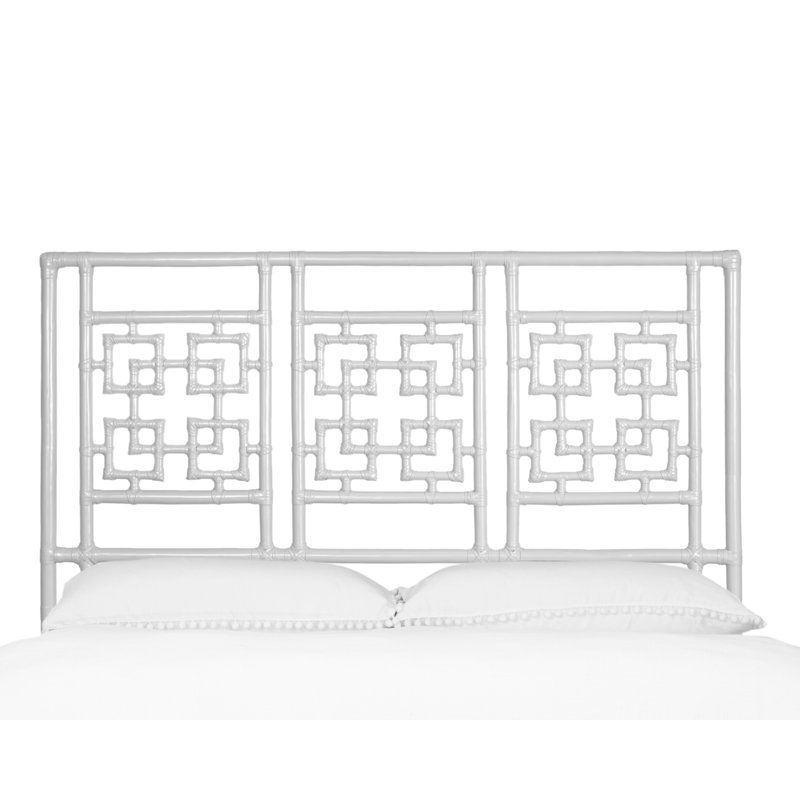 Palm Springs Low Profile Standard Bed, Queen, White