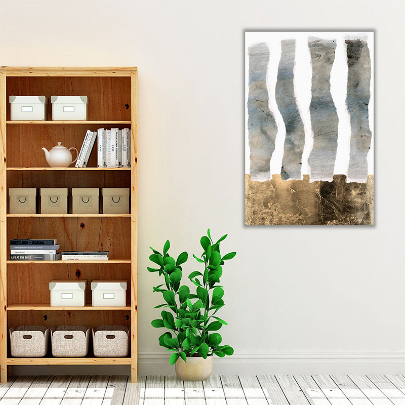 Protracted Pillars II - reproduction d'art sur toile, H 30 po x l 20 po