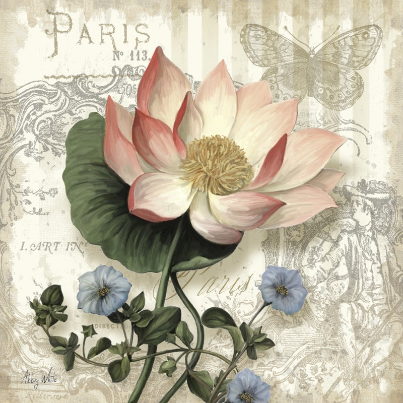 Springtime In Paris I by Abby White - Wrapped Canvas Print, 91cm H x 91cm W x 3.8cm D