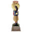 Figurine golfeur argenté