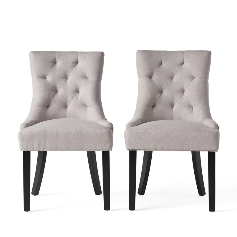 Cheney Dining Chair, Light Gray