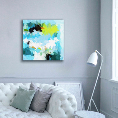 Abstrait abstrait coloré 15 "par Irena Orlov, impression sur toile