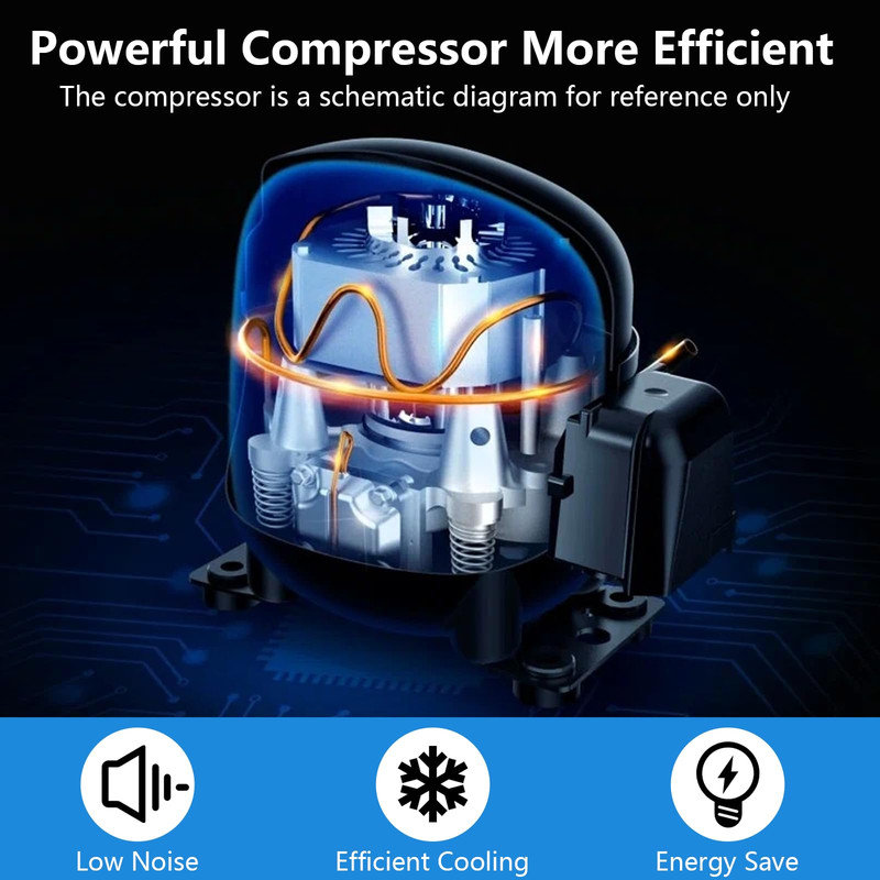 Machine à glace sous le comptoir de 100 lb - Acier inoxydable de qualité commerciale, autoportante avec bac de rangement de 33 lb pour le restaurant et le bureau