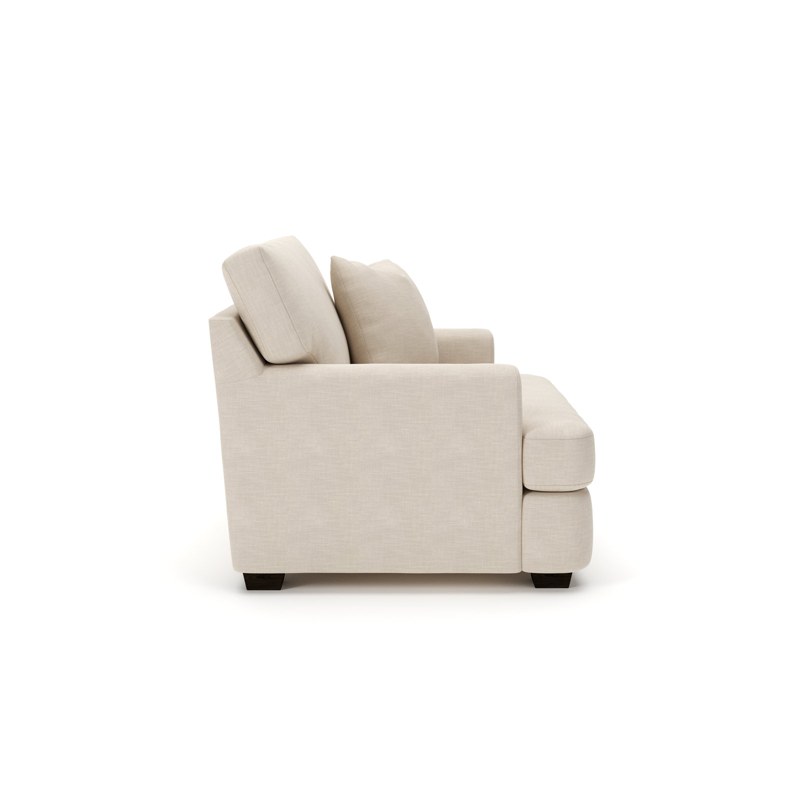 Emilio Upholstered Armchair, Conversation Ivory