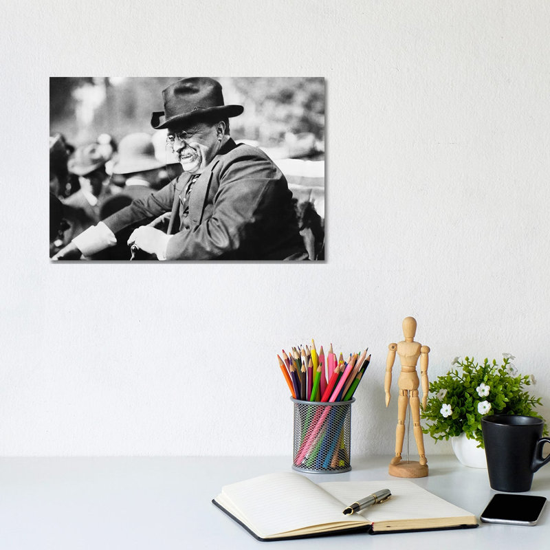 Theodore Roosevelt (1858-1919) - Wrapped Canvas Print, 20.32 cm H x 30.48 cm W