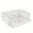 Queen Size Daybed With Two Drawers Trundle, Upholstered Sofa Bed In Vertical Stripes Linen Fabric For Modern Comfort And Storage-1737860565