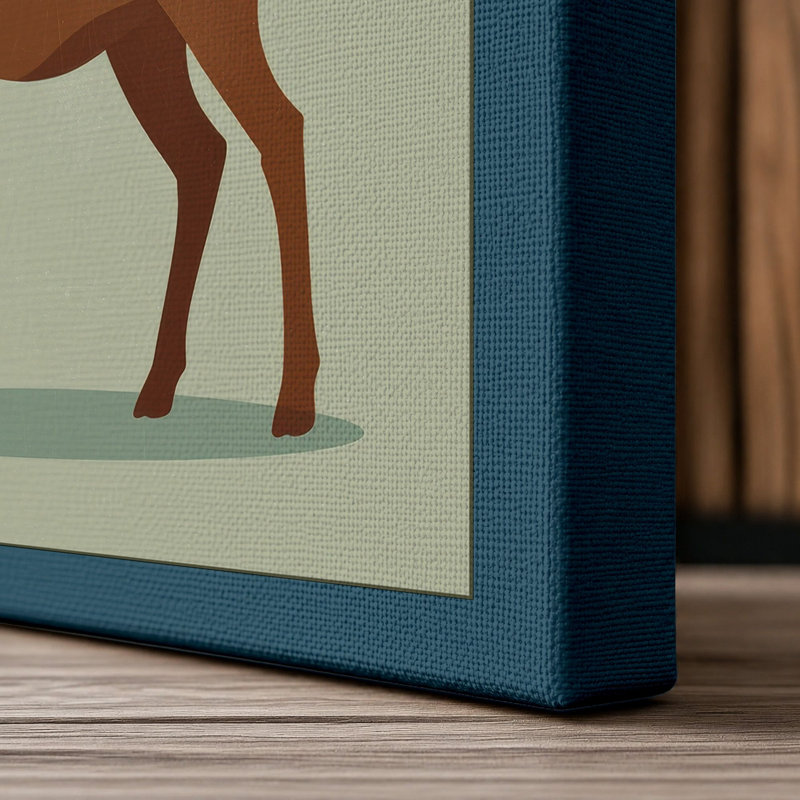 Print, 36x24 - 91.4 x 61.0 cm, Teal Border
