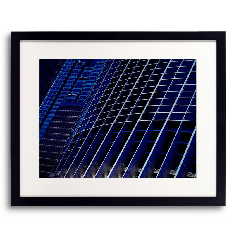 Night Swimming With You Framed Print, 16" H x 20" W