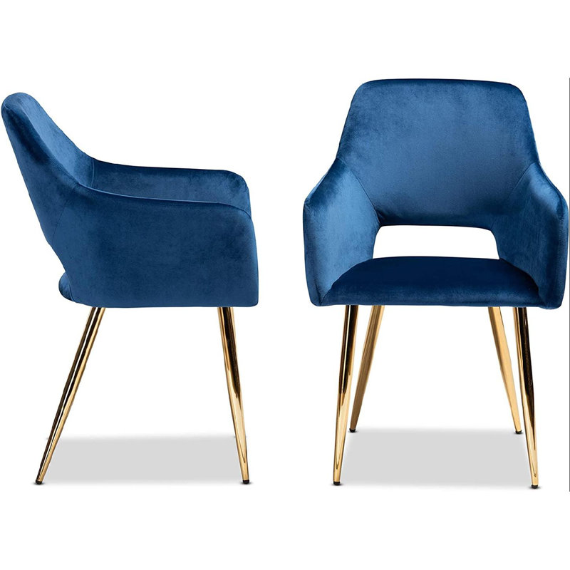 Chaise de salle à manger rembourrée Bryleigh