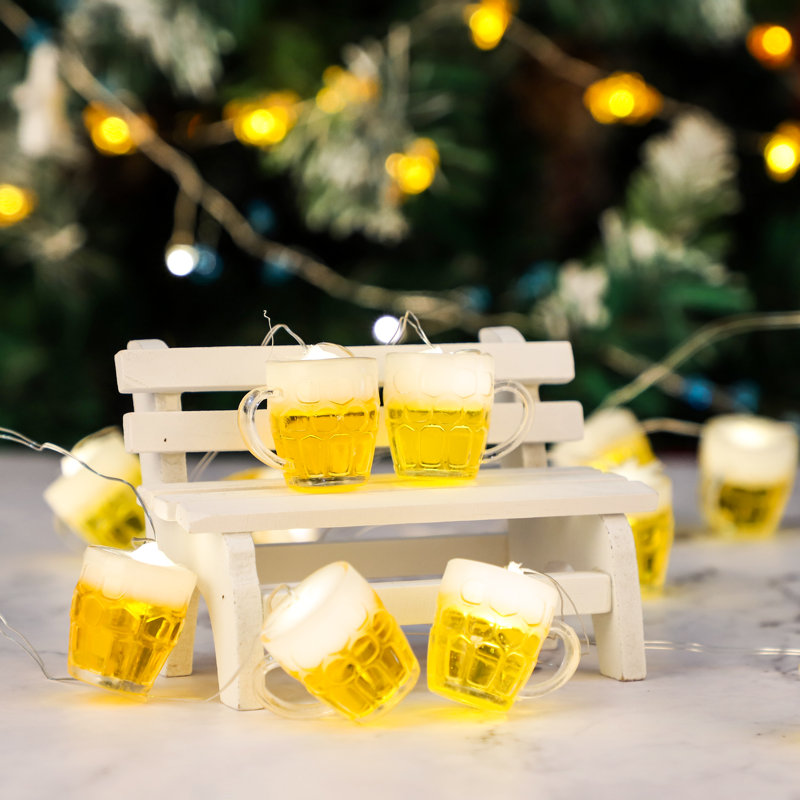 Patrick's Indoor 15 - Bulb 10'' Battery Powered LED Fairy String Light