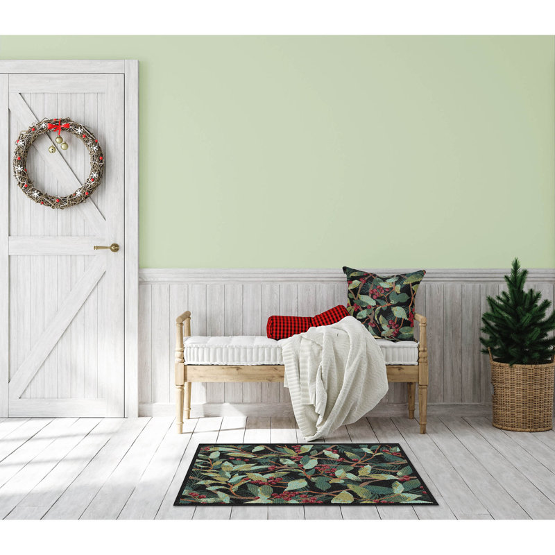 Marina Holiday Throw Pillow