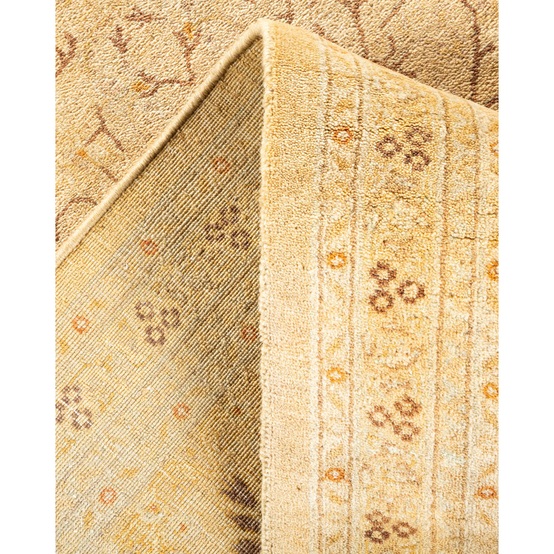 Tyionna One-of-a-Kind 7' 10" X 10' 2" Hand Knotted Area Rug