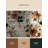 Machine Washable Paesyn Wildflower Mix Bohemian Abstract Rug in Beige – Beige Binding-1831170432