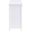 Armoire blanche 6 avec cadre pour la décoration de l'espace principal