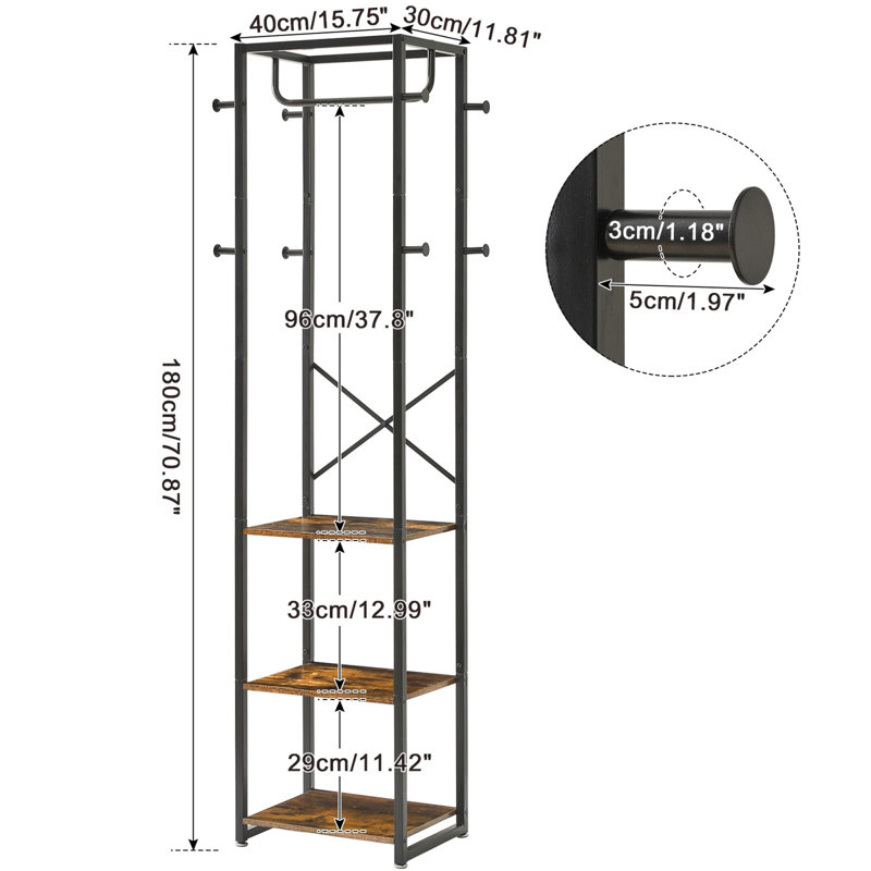 40cm Clothing Rack