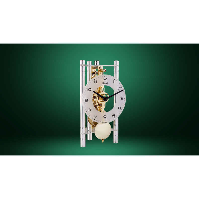Lakin Mechanical Clock, Silver/Gold