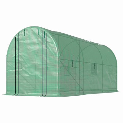 Walk-In Greenhouse With 2 Support Rods