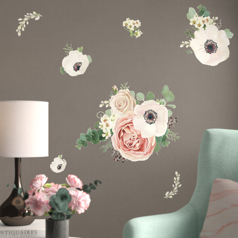 Plants & Flowers Non-Wall Damaging Wall Decal