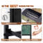 41.9cm W Metal Bedside Table