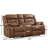 Chelliah 75.2" Wide Modern Soft Upholstered Multiple Cushion Manual Reclining Loveseat With Console-185621017