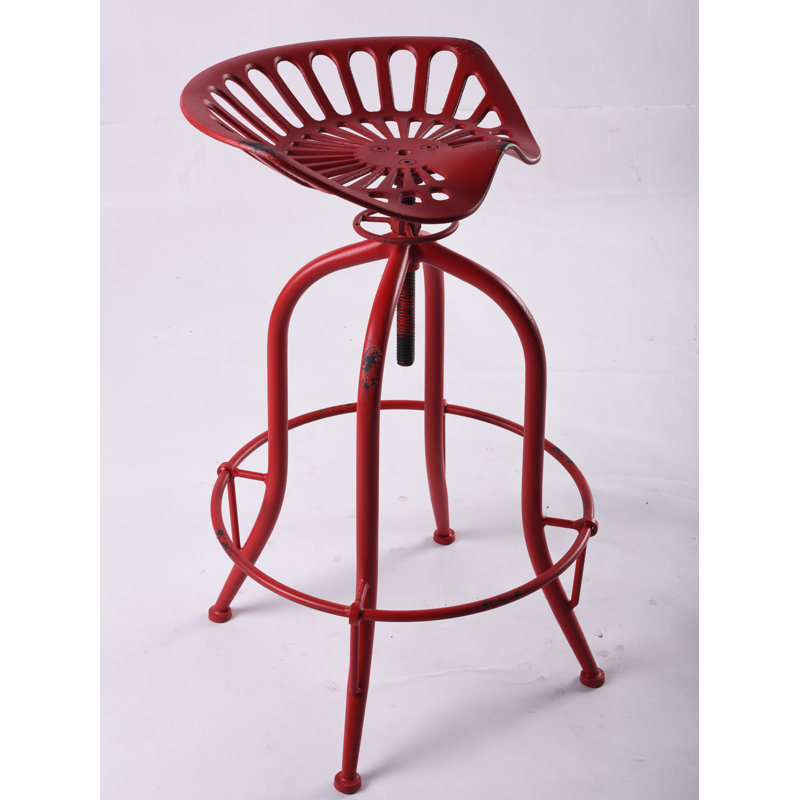 Tabouret de bar 30,7 po Bottolf, Rouge