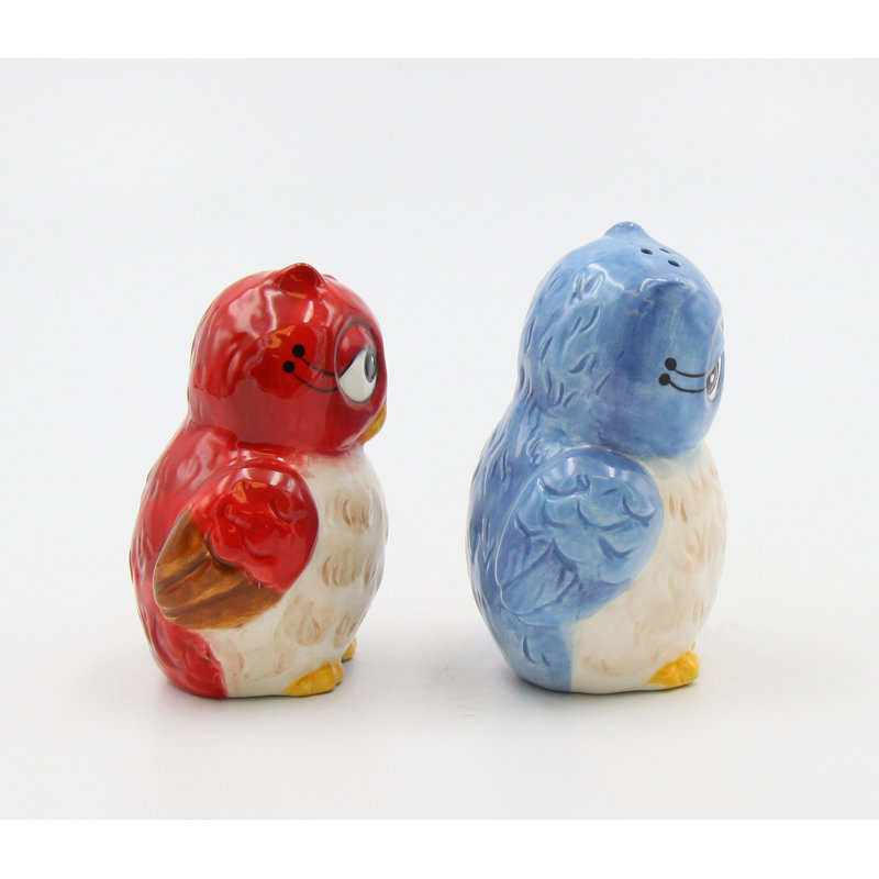 Cosmos Gifts Couple Owls Salt and Pepper Set