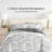 7-Piece Bedding Bundle - Pattern Comforter and Sheet Set-99311875-99311861